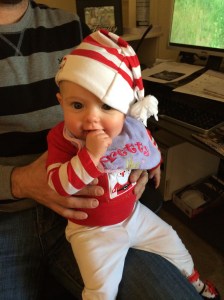 Our very own Elf on the Shelf - Evelyn Sarah 